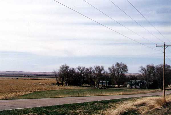 Kammer farm from near the irrigation canal