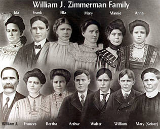 Zimmerman family from Illinois