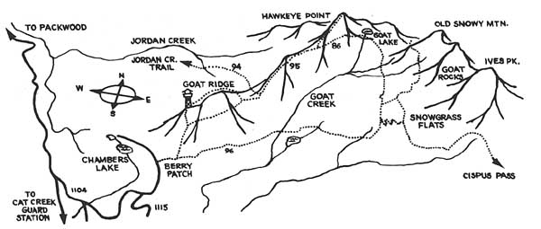 snowgrass flats map