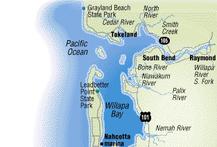 tokeland map